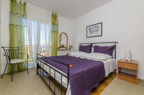 Postel nebo postele na pokoji v ubytování House Jadranka