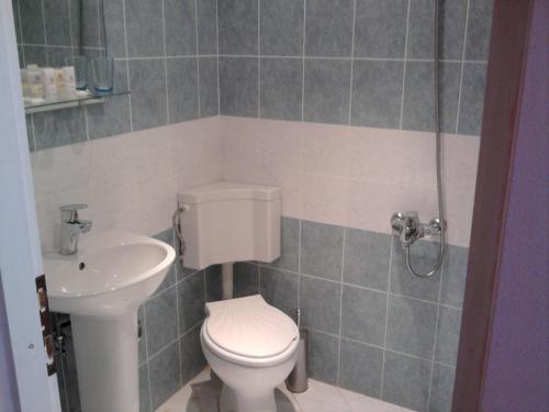 Ένα μπάνιο στο Aleks Guest House