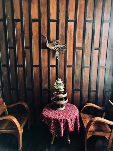 Posezení v ubytování Khum Lanna Boutique Hotel