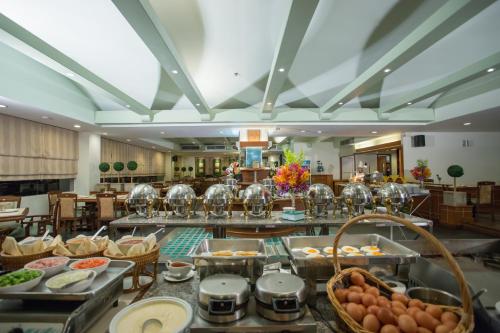 Restoran atau tempat lain untuk makan di Asia Cha-am Hotel