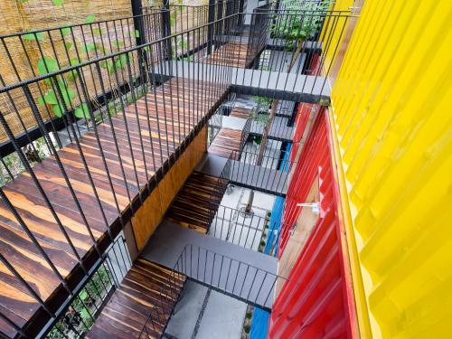 Posezení v ubytování Ccasa Hostel