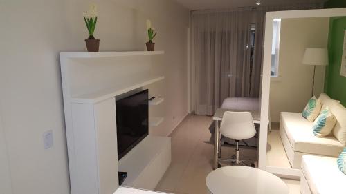 Χώρος καθιστικού στο 9 de Julio Park Suites
