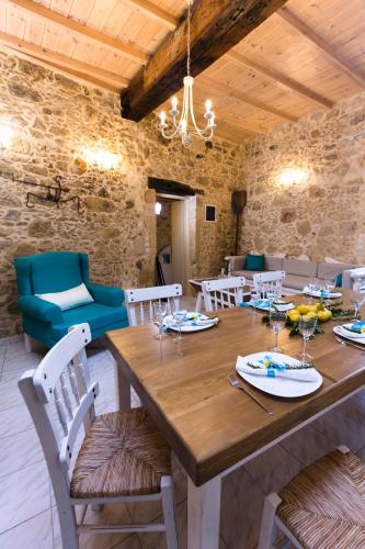 Posezení v ubytování Trigono Luxury House