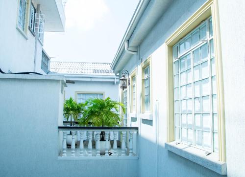 Un balcón o terraza en Hotel Savoy