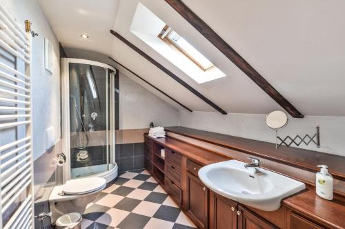 Kúpeľňa v ubytovaní Panoramic Loft