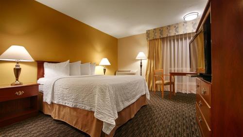 Postel nebo postele na pokoji v ubytování Best Western Village Inn