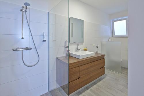 Kúpeľňa v ubytovaní Apartment Markt Ardagger