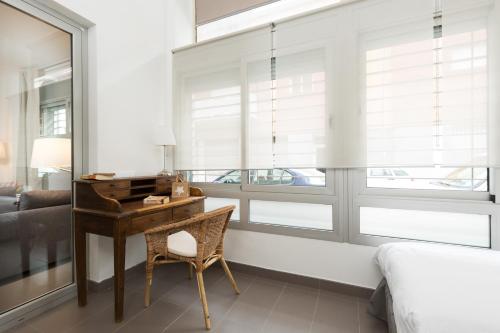 Posezení v ubytování Apartamentos Cornellalux