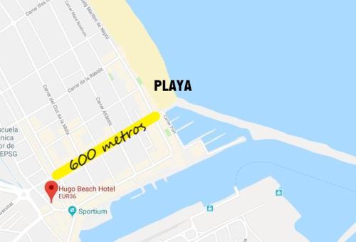 Hugo Beach Hotel, Gandía – Bijgewerkte prijzen 2022