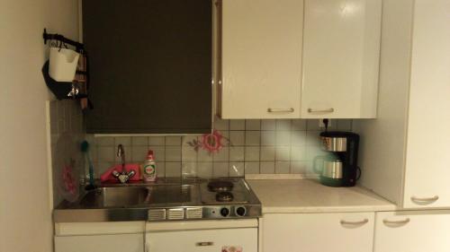 Kjøkken eller kjøkkenkrok på Theo's loft