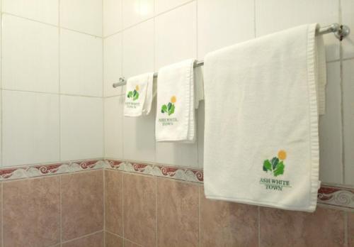 Koupelna v ubytování Ash White Hotel