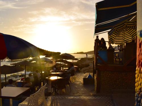 Naturlandskabet i nærheden af lejligheden