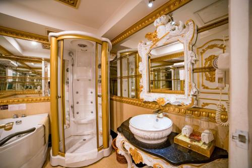 Koupelna v ubytování Nanyang King's Gate Hotel--Free Shuttle Service to Canton Fair