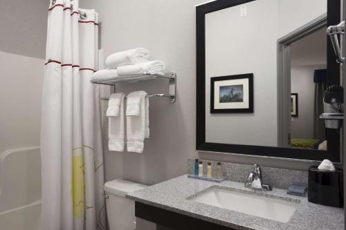 Kupatilo u objektu Hawthorn Suites by Wyndham San Angelo