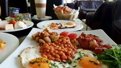 Mad på bed and breakfast-stedet eller i nærheden