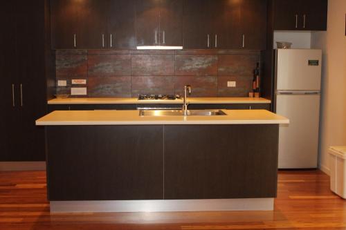 Dapur atau dapur kecil di Chill Apartment