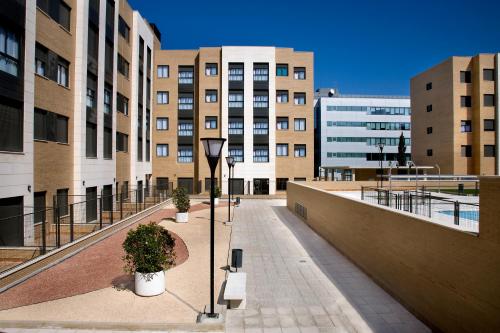 Πισίνα στο ή κοντά στο Compostela Suites