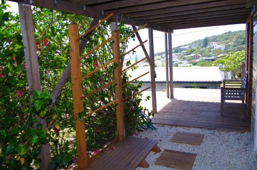 別荘から撮影された、または一般的な山の景色