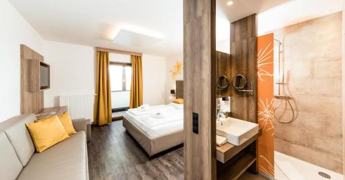 Koupelna v ubytování Hotel Almina