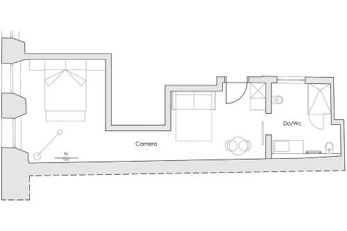 Κάτοψη του Arcadia Rooms