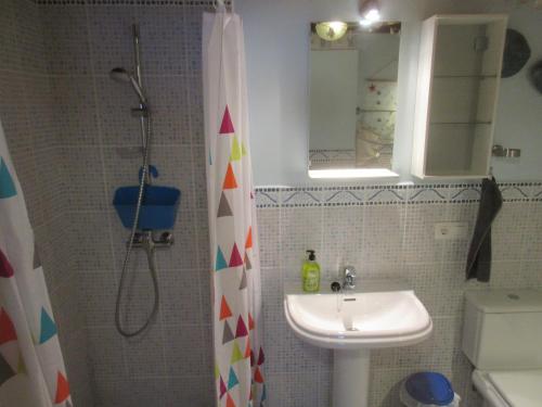 Koupelna v ubytování La Muria Apartment