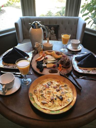 Jídlo v bed and breakfast nebo okolí