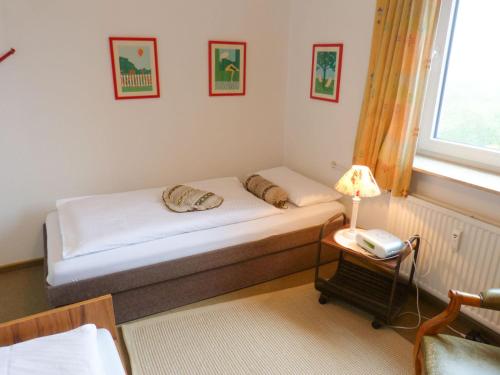 Katil atau katil-katil dalam bilik di Haus Leitfeuer Whg. 19