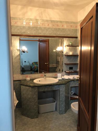 Kúpeľňa v ubytovaní Mb bed & breakfast