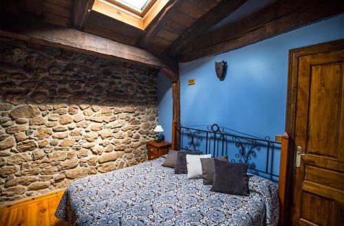 Tempat tidur dalam kamar di Casa Altas Crestas