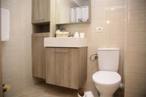 Vonios kambarys apgyvendinimo įstaigoje Bucharest Central Apartments