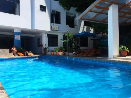 Swimmingpoolen hos eller tæt på Hotel Cielo Tarapoto