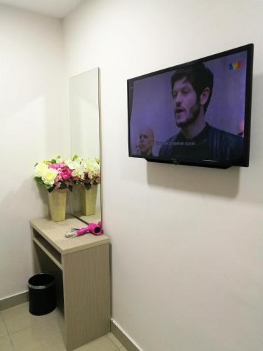 TV a/nebo společenská místnost v ubytování CITI HOTEL @ KL SENTRAL