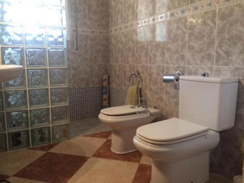 Ένα μπάνιο στο Villa La Quinta