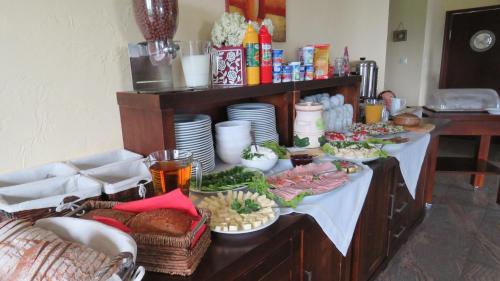 Mad på pensionatet eller i nærheden