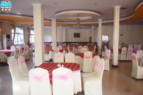 Instal·lacions per a banquets a l'hotel