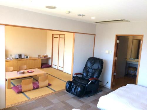 Posezení v ubytování Tokachi Nauman Onsen Hotel arco