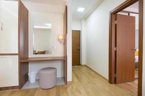 Kúpeľňa v ubytovaní Prime Hotel Garni