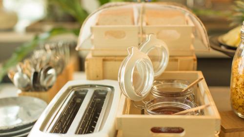 度假酒店内部或周边提供的食物