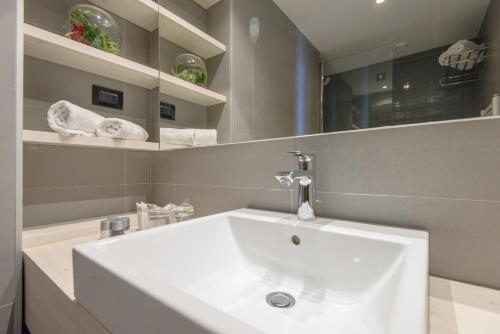 Kúpeľňa v ubytovaní Hotel Kolovare