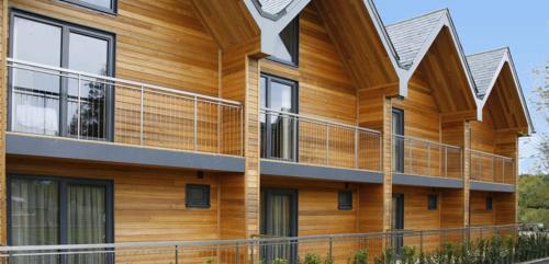 The building where the lodge is located 