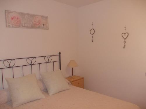 Katil atau katil-katil dalam bilik di Apartamento en Sant Carlos de la Ràpita
