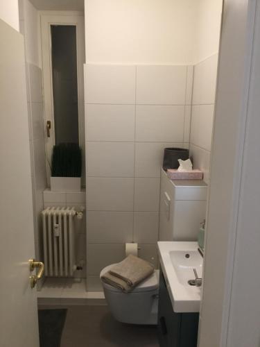 ห้องน้ำของ Gemütliche Koje