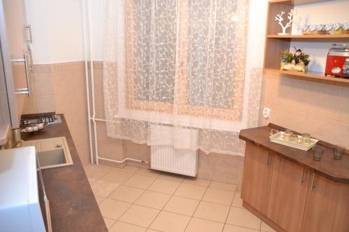 Kuchyňa alebo kuchynka v ubytovaní Paprika Apartment Grand