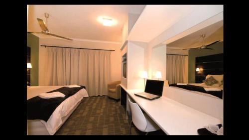 Katil atau katil-katil dalam bilik di The Hub Urban Hotel