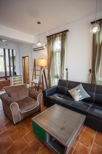 Χώρος καθιστικού στο Summer Ya B&B