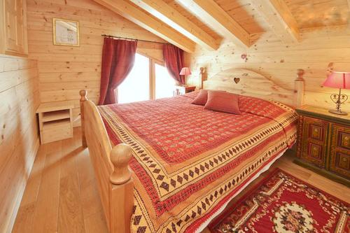 Postel nebo postele na pokoji v ubytování Chalet El Condor