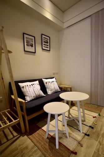 Ruang duduk di Sakagami Hotel