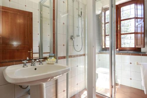 Ванна кімната в Villa La Capanna