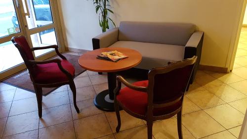 Χώρος καθιστικού στο Le Ruisseau