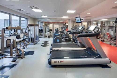 
Centrum fitness w obiekcie Hotel Arkon Park Business & Sport
